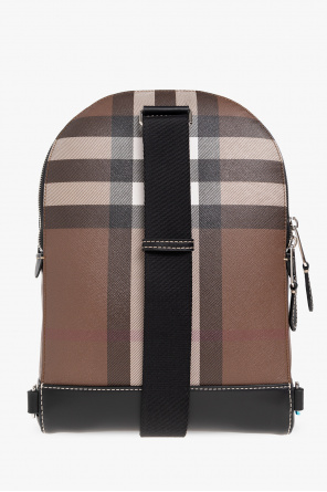 Burberry Rainbow Vintage Check Pouch SchaferandweinerShops Kenya shoulder backpack Burberry Brown One